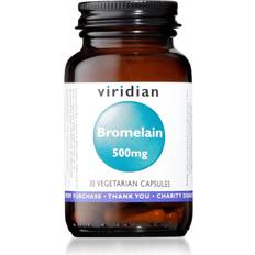 Viridian Nutrition Bromelain, 500mg, 30 VCapsules 30 pcs