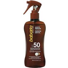 Protezione Solare Oli per il Corpo Babaria Coconut Protective Sun Oil Spf50 200 ml 200ml