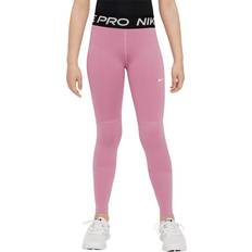 Spandex Bukser Børnetøj Nike Youth Pro Dri-FIT Leggings - Elemental Pink/White