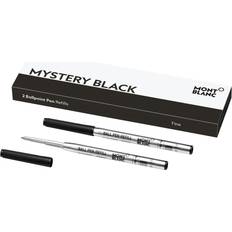 2 Ballpoint Pen Refill Fine Mystery Black