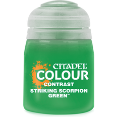 Games Workshop Citadel Paint Contrast: Striking Scorpion Green (18ml)