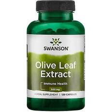 Swanson Olive Leaf Extract 500 mg 120 Capsules 120 pcs