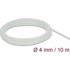 DeLock Fiberglas kabel beskytter 4 mm 10 meter Hvid