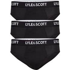 Lyle & Scott Sous-vêtements Lyle & Scott Lot de 3 Slips Owen Noir