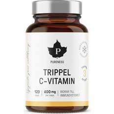 Vitaminer & Kosttilskudd Pureness Triple C-Vitamin 120 st