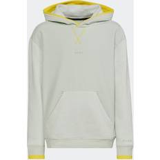 Adidas Hoodies adidas Junior All SZN Fleece Hoodies Sweatshirt - Linen Green/Impact Yellow (HN8412)