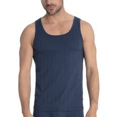 Blau - Herren Shapewear & Unterwäsche Calida Men 12986 Pure & Style Quick Dry Pima Cotton Tank (White 2XL)