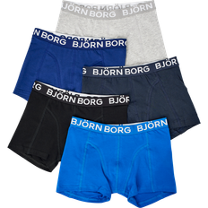 Svarte Boksershorts Björn Borg Core Boxer 5p Multipack - Multipack