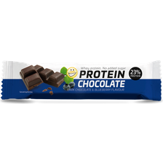 Protein Mørk Chokolade med Blåbærsmag