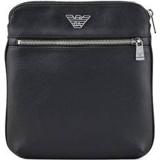 Armani Borse Armani Logo Messenger Bag - Black