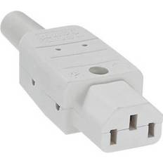 Bachmann Electrical Cables Bachmann 915.270 IEC connector 794 Socket Total number of pins: 2 10 A White 1 pc(s)