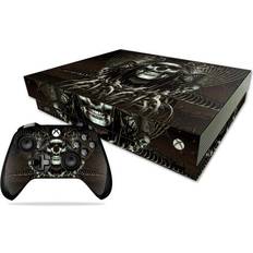 Xbox Series X Gaming Sticker Skins MightySkins Xbox One X Decal Wrap Combo Sticker - Wicked