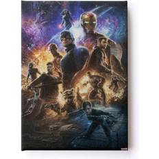 Canvastavlor Disney Canvastavlor Marvel Avengers End Game Assemble 50x70c