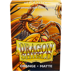 Dragon Shield Juegos de Mesa Dragon Shield Standard Size Card Matte Orange 60 Sleeves