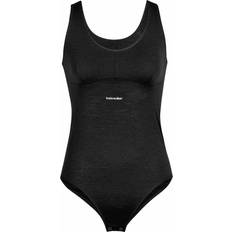 Icebreaker Body Sans Manches Mérinos Queens - Femme - Black