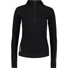 Damen - Nylon Basisschicht Mons Royale Bella Tech Hood - Schwarz