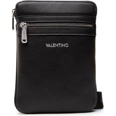 Plain Logo Messenger Bag - Black