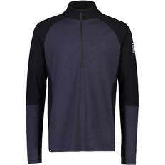 Mons Royale Olympus Half Zip Shirt - Zwart