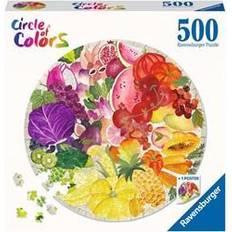 Ravensburger Family Puzzle Classic Jigsaw Puzzles Ravensburger Fruits and Vegetables, 500 stk, Mad og drikkevarer, 12 År