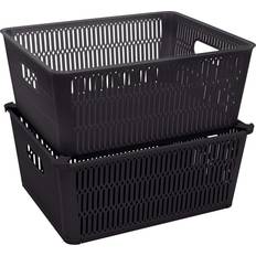 Simplify Stack It Storage Tote Basket 11" 2pcs