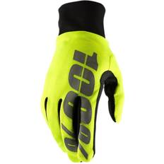 Jaune Gants et Moufles 100% Hydromatic WP Gants de vélo Noir-jaune