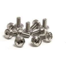 StarTech Seinäkiinnityskotelot StarTech M6 Mounting Screws 50 Pkg