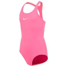 XL Costumi da bagno Nike Girl's Essential Racerback 1-Piece Swimsuit - Sunset Pulse (NESSB711-684)