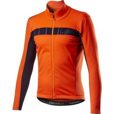 Castelli Mortirolo VI Cykeljakke - Orange