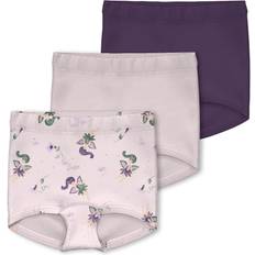 Glitter Boxershorts Børnetøj Name It 3-Pak Tights Gray Lilac