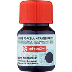 Blauw Glas Kleuren Glass & Porcelain Transparent 30ml Indigo Blue