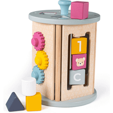 Shape Sorters Bigjigs Wooden Rolling Activity Centre