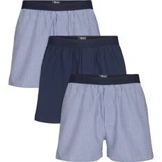 JBS Herren Unterhosen JBS Bio-Baumwolle Boxershorts 3-Pack - Hellblau