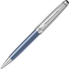 Montblanc Meisterstück Glacier Doué Ballpoint Pen Ballpoint Pens Blue