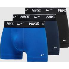 Elastane/Lycra/Spandex - Uomo Intimo maschile Nike Boxer Trunks 3-Pack - Purple/Black Male