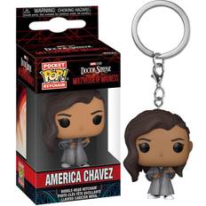 Geldbörsen & Schlüsseletuis Funko Pop Keychain: Marvel Studios' Doctor Strange in the Multiverse of Madness America Chavez