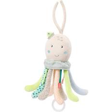 Sleep aid Fehn 054033 Octopus Music Box Cuddly Toy & Sleep Aid: Wind-up Music Box with Gentle Melody"Brahm's Lullaby" Soothes in Any Situation for Babies and Toddlers from 0 Months