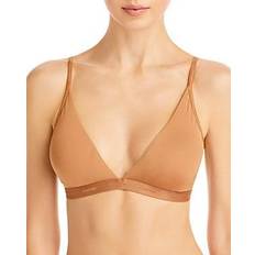 Calvin Klein Brown Bras Calvin Klein Form to Body Natural Lightly Lined Triangle Bralette - Sandalwood