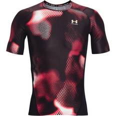 Under Armour Herren T-Shirt IsoChill Prtd Comp SS-BLK S - Weiss
