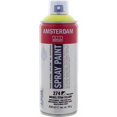 Amsterdam Gul Spraymaling Amsterdam Spray Paint 400 ml Nickel Titanium Yellow 274