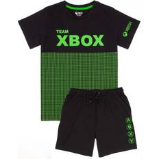 Night Garments Xbox Xbox Boys Short Pyjama Set (6-7 Years) (Green/Black/White)