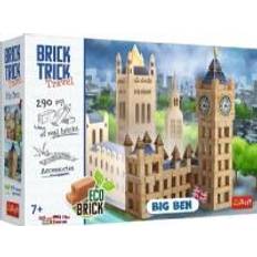 Klassische Puzzles Trefl 61552 Símbolo, Inglaterra, Reloj, Natural, Bloques Construcción EKO Brick, DIY, Más 290 Ladrillos, Juego para Niños a partir de 7 Años Build, Big Ben