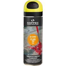 Jaune Peintures en spray Traceur Chantier Fluo TP 500ml