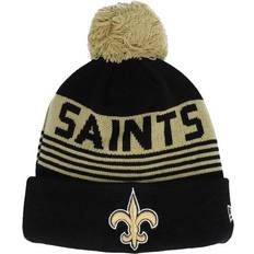 American Football Beanies New Era New Orleans Saints Proof Cuffed Knit Beanie with Pom Youth