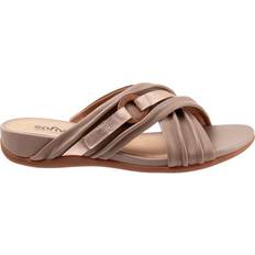 Wide Fit Sandals Softwalk Taza - Taupe