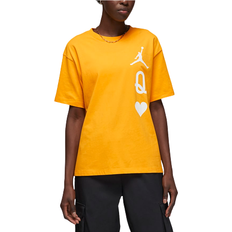 Nike Jordan Flight T-shirt Women's - Taxi/White