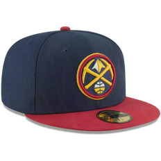 New Era Denver Nuggets 2-Tone 59Fifty Fitted Hat Men - Navy/Red