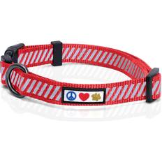 Pawtitas Reflective Traffic Dog Collar S