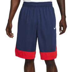 3XL Shorts Nike Dri-Fit Icon Basketball Shorts Men - Midnight Navy/University Red/White