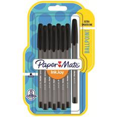 Paper Mate InkJoy Capped Ballpoint Pens 1mm 8 stk