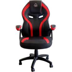 Adulto - Pelle Sedie da gioco XS 200 Gaming Chair - Black/Red